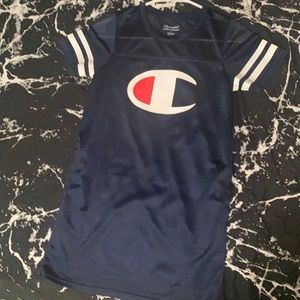 Champion shirt dress